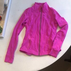 LuluLemon Zip up. Size 8. Pink!
